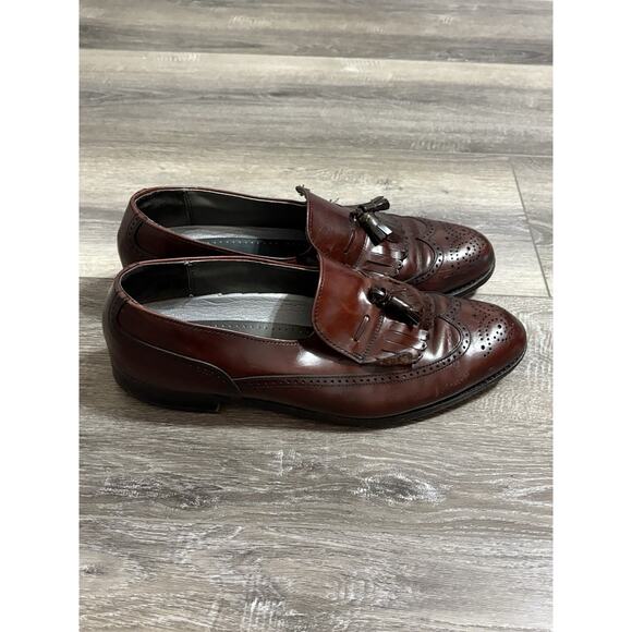 Vintage Dexter Brown Oxford Tassel Loafers Shoes Made In USA Preppy - Men’s 12 main image 8